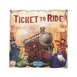 Ticket to Ride Board Game Days of Wonder Alan R Moon Train Adventure Complete